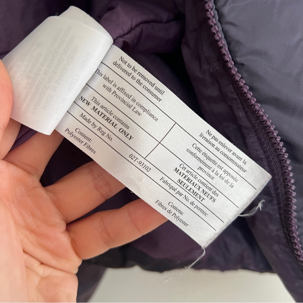 Arc’teryx Atom LT Hoody Women’s Purple Sapphire Insulated Jacket Size Medium - Picture 11 of 11